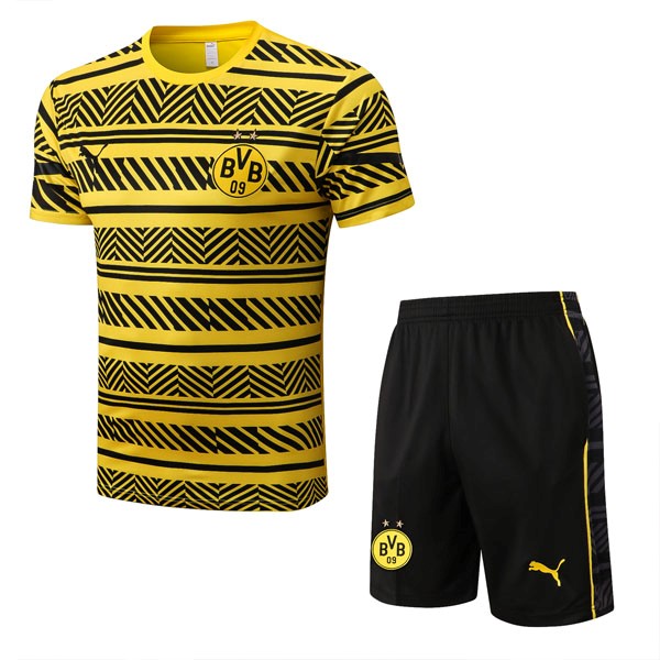 Trainingsshirt Borussia Dortmund Komplett-Set 2022-23 Gelb